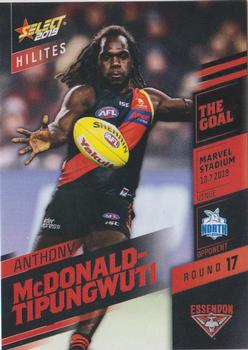 2019 Select AFL Hilites #SH17 Anthony McDonald-Tipungwuti Front